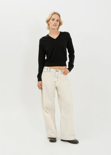 Nicolas Knit Top / Black