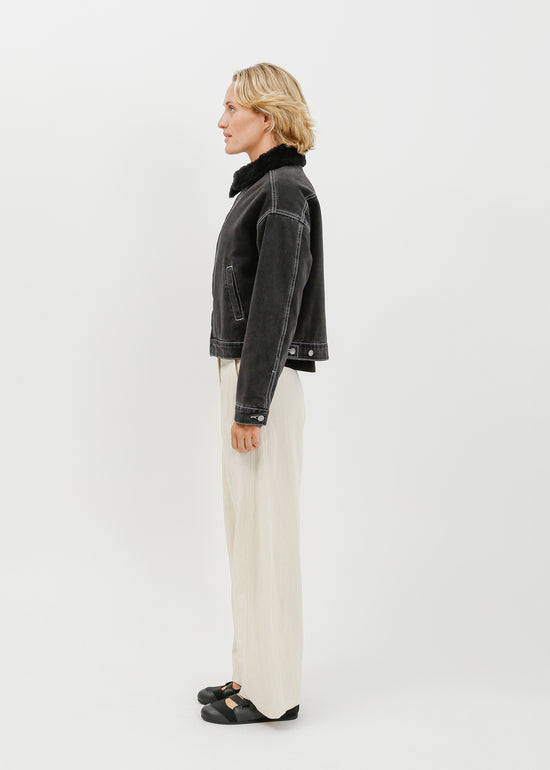 Pip Denim Jacket / Black