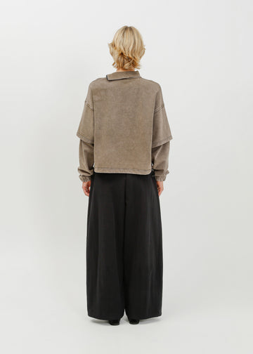 Carmine Sweat / Stone