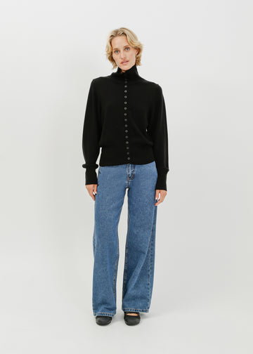 Valetta Knit Cardi / Black
