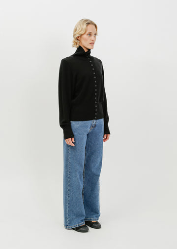 Valetta Knit Cardi / Black