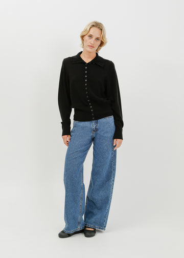 Valetta Knit Cardi / Black