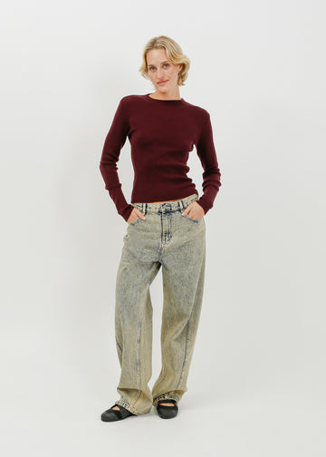 Hartford Knit Top / Pinot