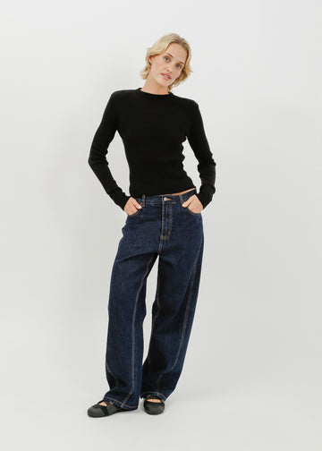 Hartford Knit Top / Black