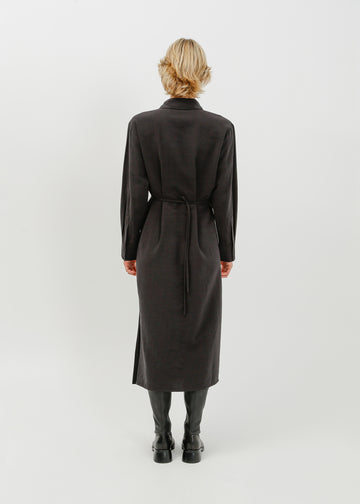 Vala Wrap Dress / Black