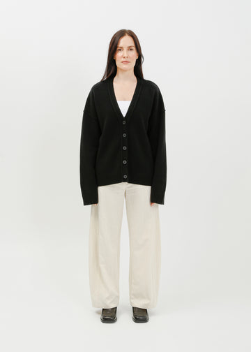 Leroy Knit Cardi / Black