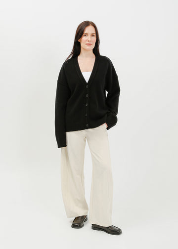 Leroy Knit Cardi / Black