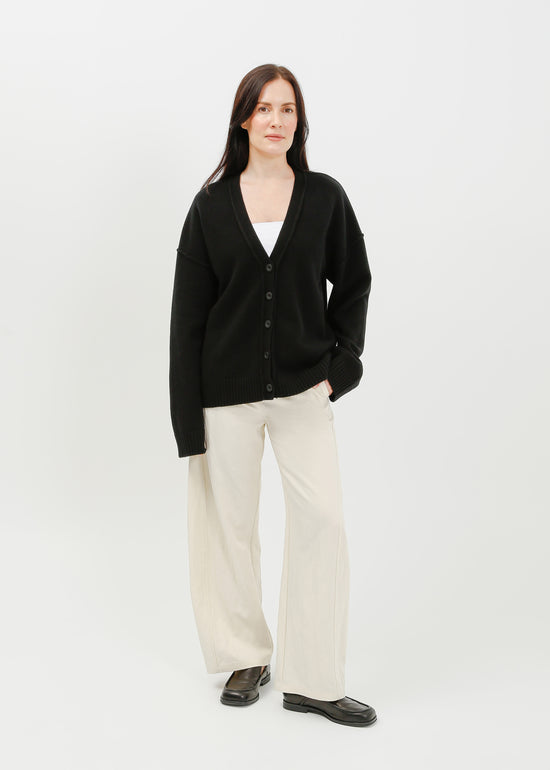 Leroy Knit Cardi / Black