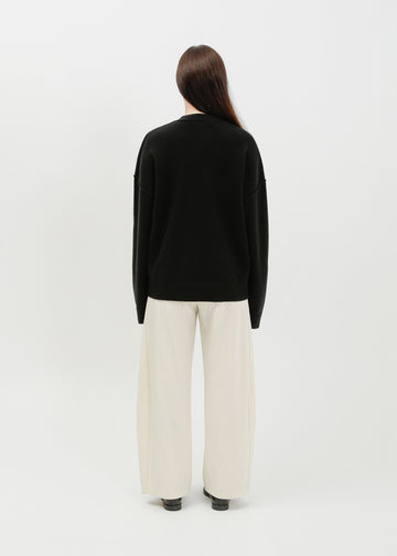 Leroy Knit Cardi / Black