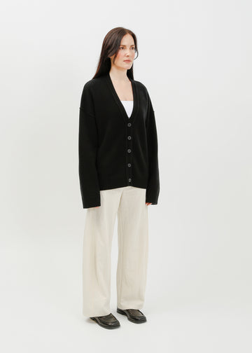Leroy Knit Cardi / Black