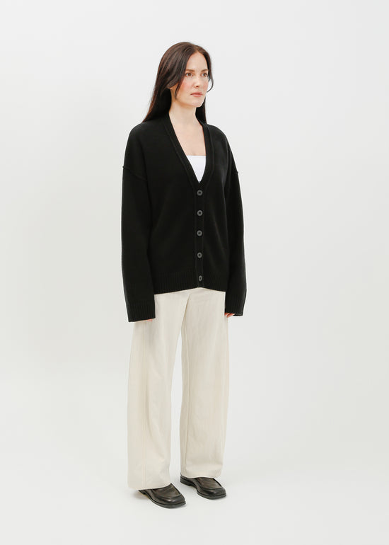 Leroy Knit Cardi / Black