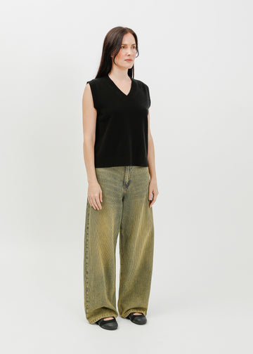 Zadie Knit Vest / Black