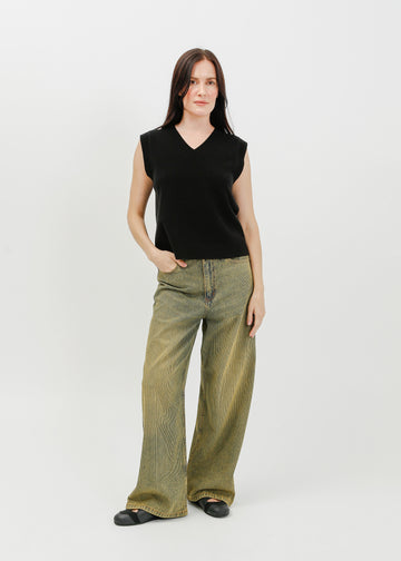 Zadie Knit Vest / Black