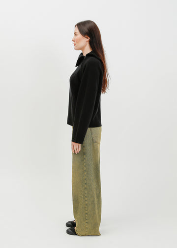 Alia Knit Sweat / Black