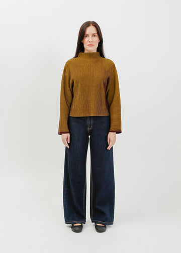 Bonnie Knit Sweat / Pinot-Chartruese