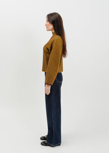 Bonnie Knit Sweat / Pinot-Chartruese