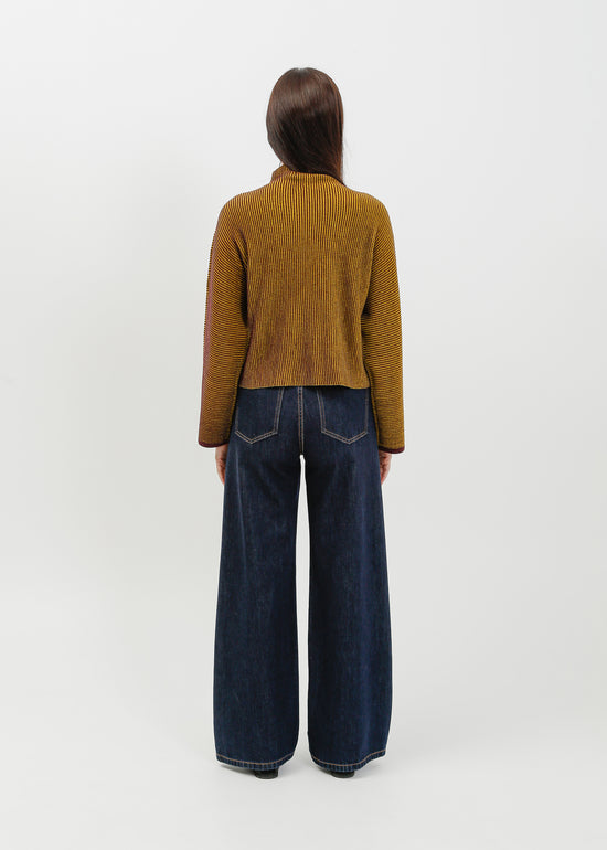 Bonnie Knit Sweat / Pinot-Chartruese