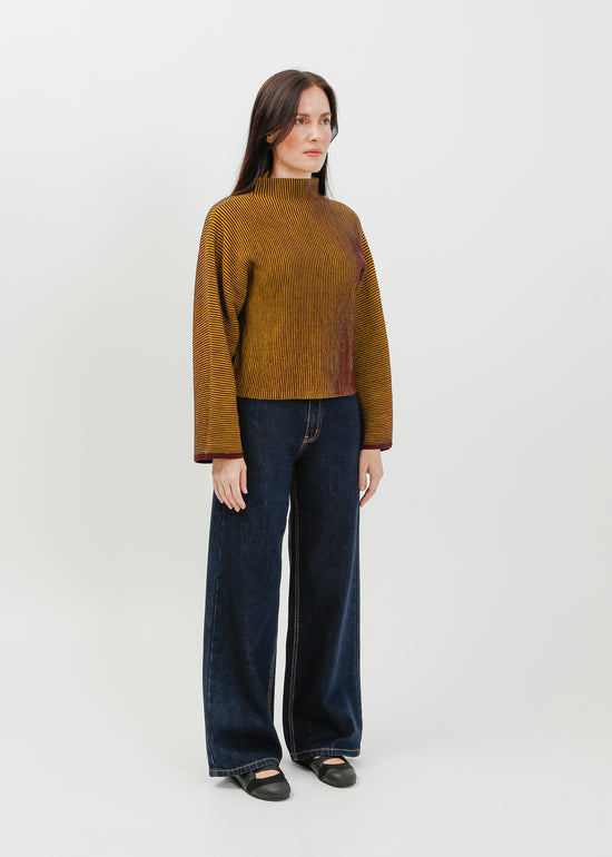 Bonnie Knit Sweat / Pinot-Chartruese