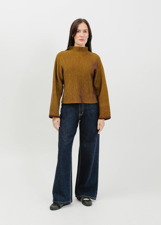 Bonnie Knit Sweat / Pinot-Chartruese