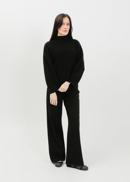 Bonnie Knit Sweat / Black