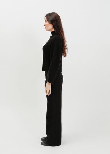 Bonnie Knit Sweat / Black