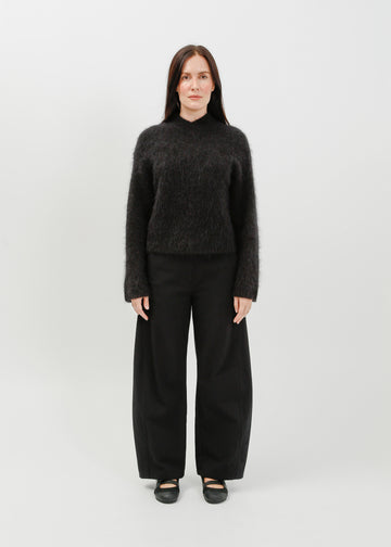 Myles Knit Sweat / Black