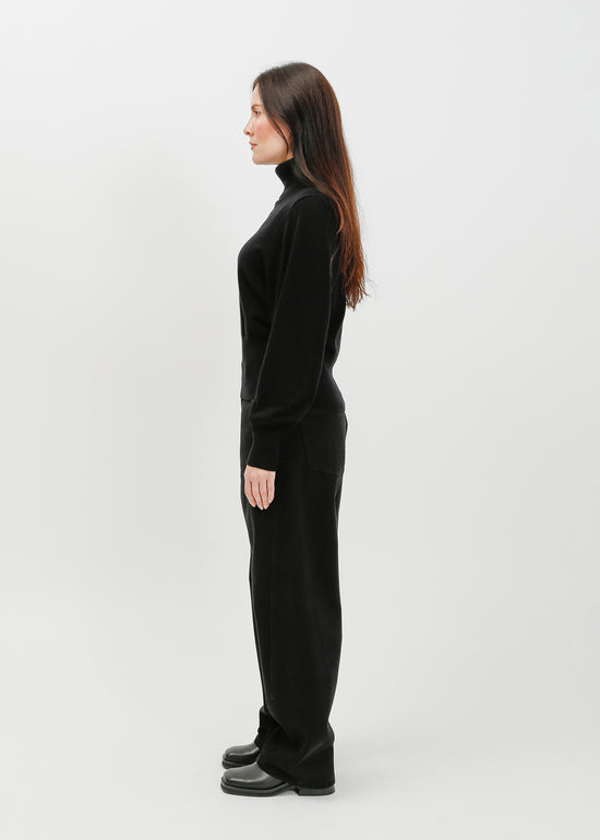 Benson Knit Top / Black