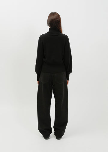 Benson Knit Top / Black