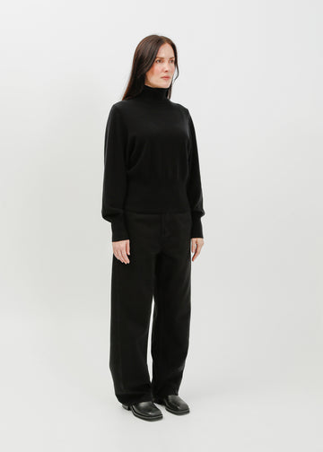 Benson Knit Top / Black