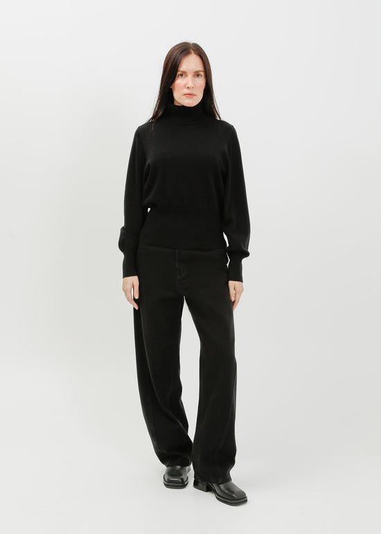 Benson Knit Top / Black