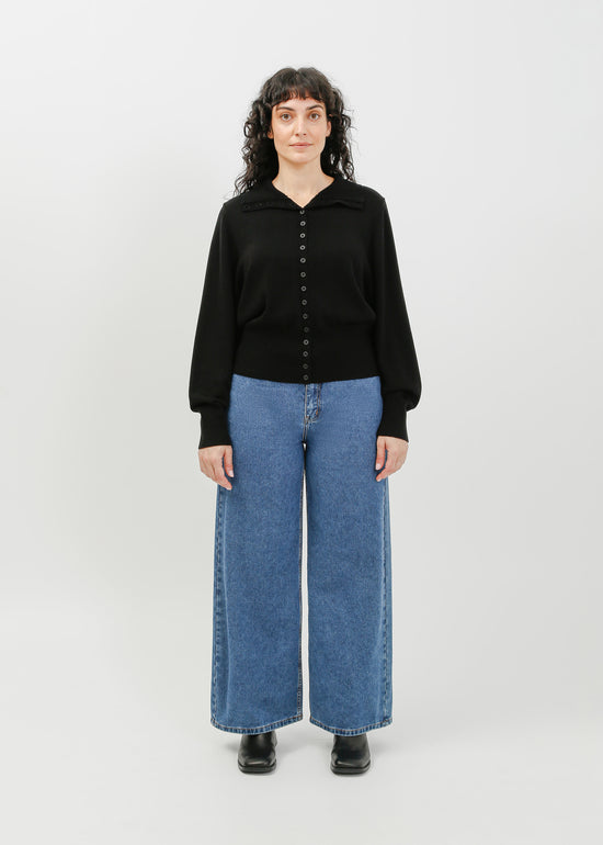 Valetta Knit Cardi / Black