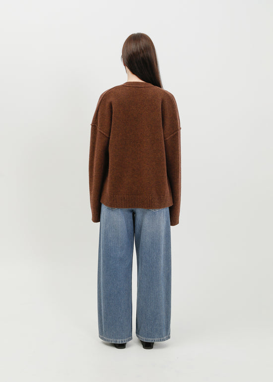 Leroy Knit Cardi / Espresso