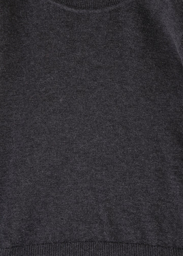 Benson Knit Top / Charcoal