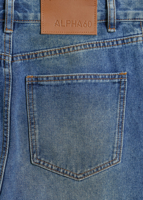 CHARLEY JEAN / MEDIUM INDIGO