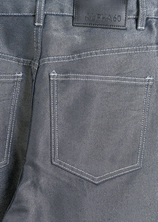 CHESTER JEAN / SILVER-INDIGO