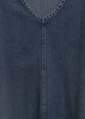 Elena Denim Pinafore / Medium Indigo