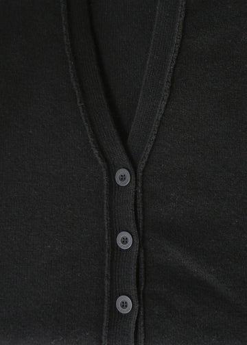 Leroy Knit Cardi / Black