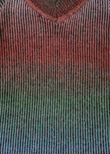 Myles Knit Sweat / Black Multi Gradient