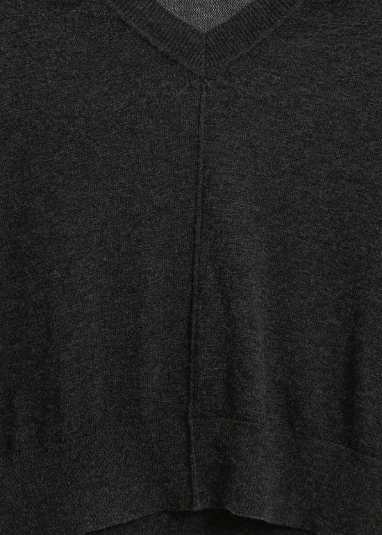 Nicolas Knit Top / Black
