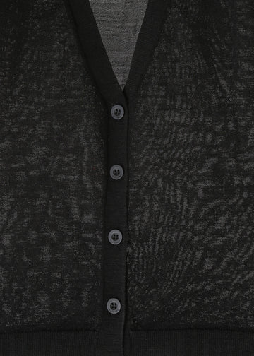 Rafi Knit Cardi / Black