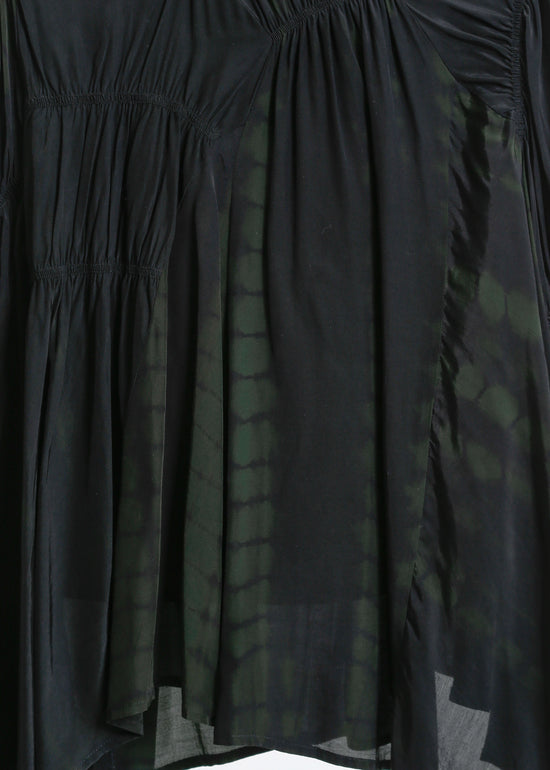RAVEN SKIRT / BLACK-GREEN