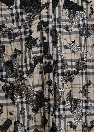 Satine Shirt / Moss-Black