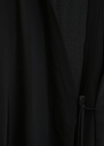 Selda Wrap Shirt / Black