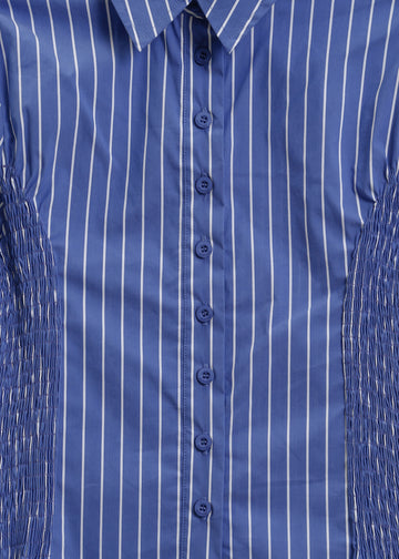 Tonya Shirt / Blue-White