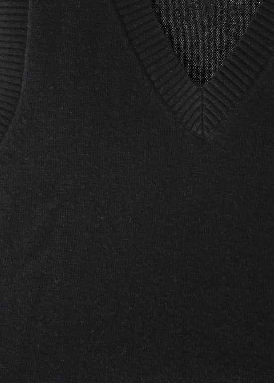 Zadie Knit Vest / Black